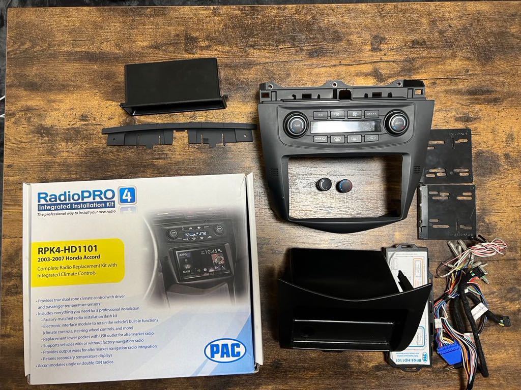 【限定SALE，お得】 cl7 cl9 アコード pac ナビインストールキット(取り付けキット、配線)｜売買されたオークション情報、yahooの商品情報をアーカイブ公開 - オークファン 取り付けキット、配線