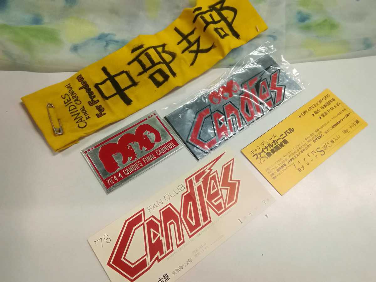 g_t U091 キャンディーズ ファイナル・カーニバル関連品/レコード 