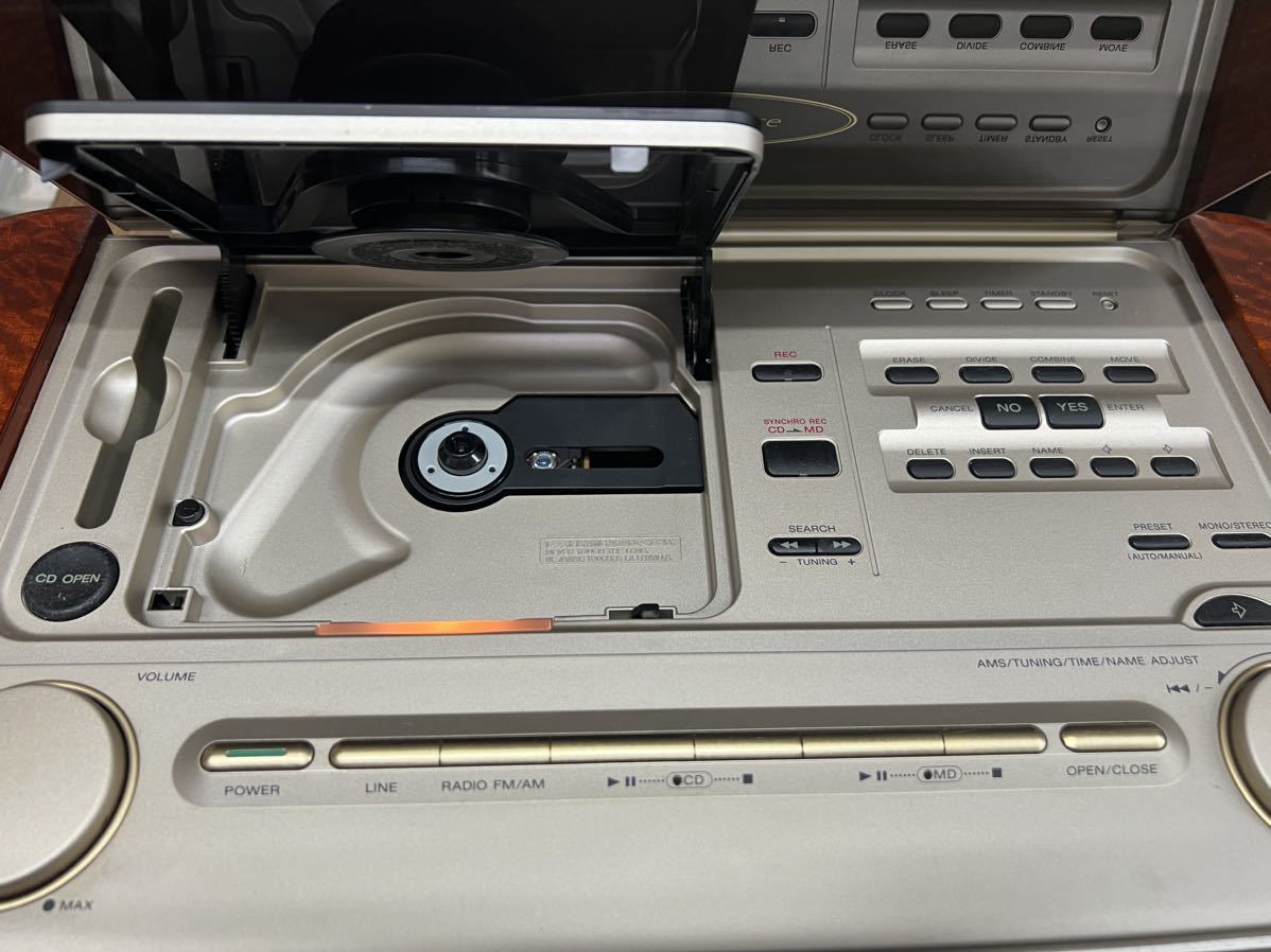 ■ジャンク■SONY・ソニー・MD-7000・CD/MD/ラジオ■ SONY MD-7000 CD (0581) WX-7000MD MD-7000ジャンク