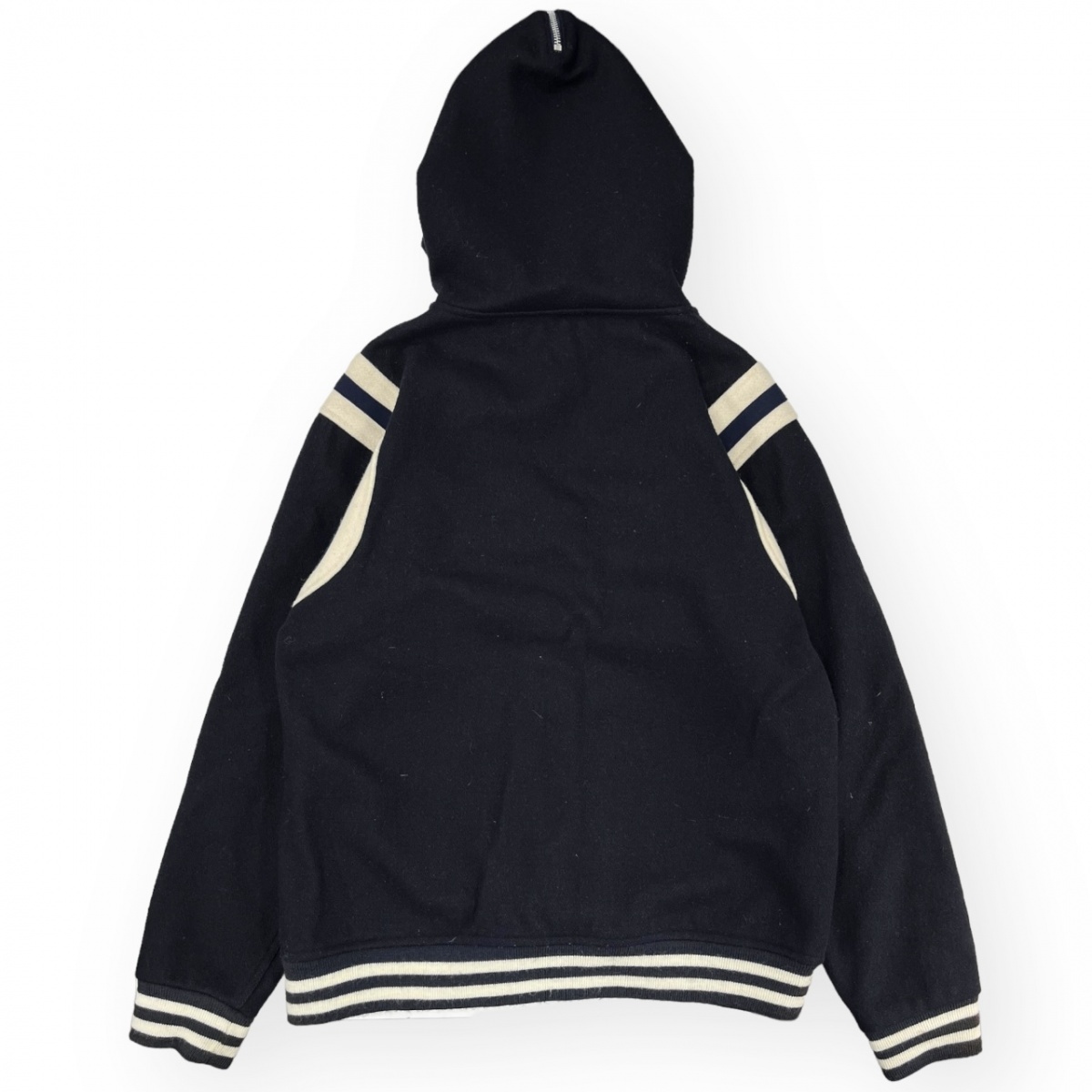 初期 カナダ製 SUPREME シュプリーム Sロゴ ワッペン ウール メルトン 