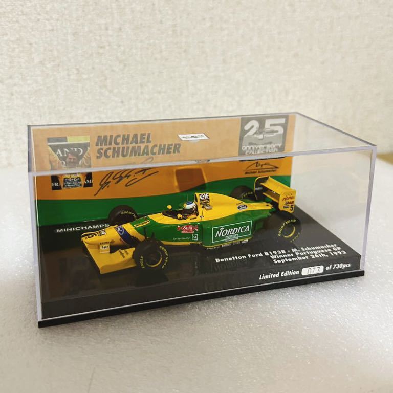 1⁄43 ベネトン B193B ミニチャンプス シューマッハ | フォード M