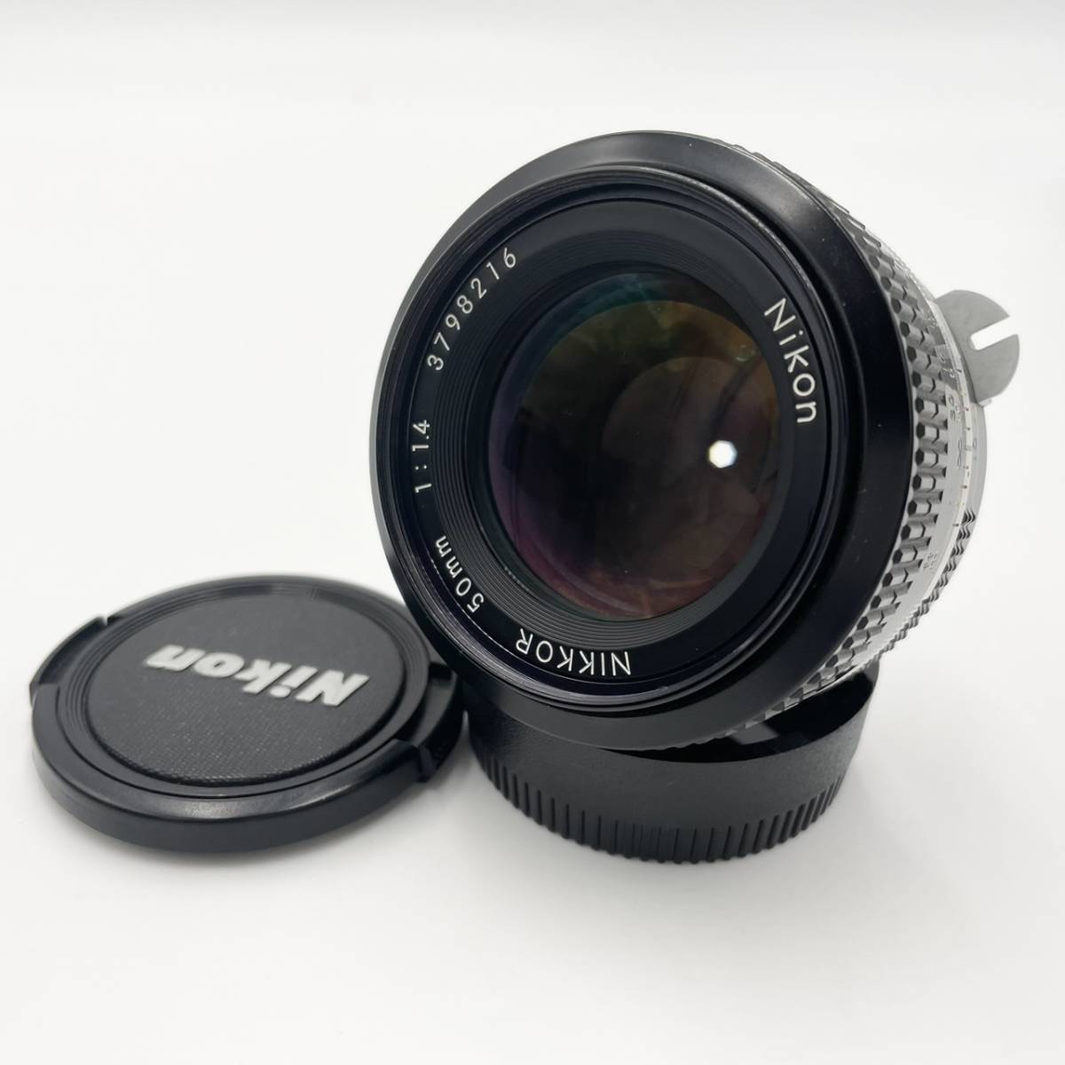 安い，人気セール ニコン Nikon 非Ai Nikkor 50mm F1.4 マニュアルレンズ(ニコン)｜売買されたオークション情報、yahooの商品情報をアーカイブ公開 - オークファン ニコン