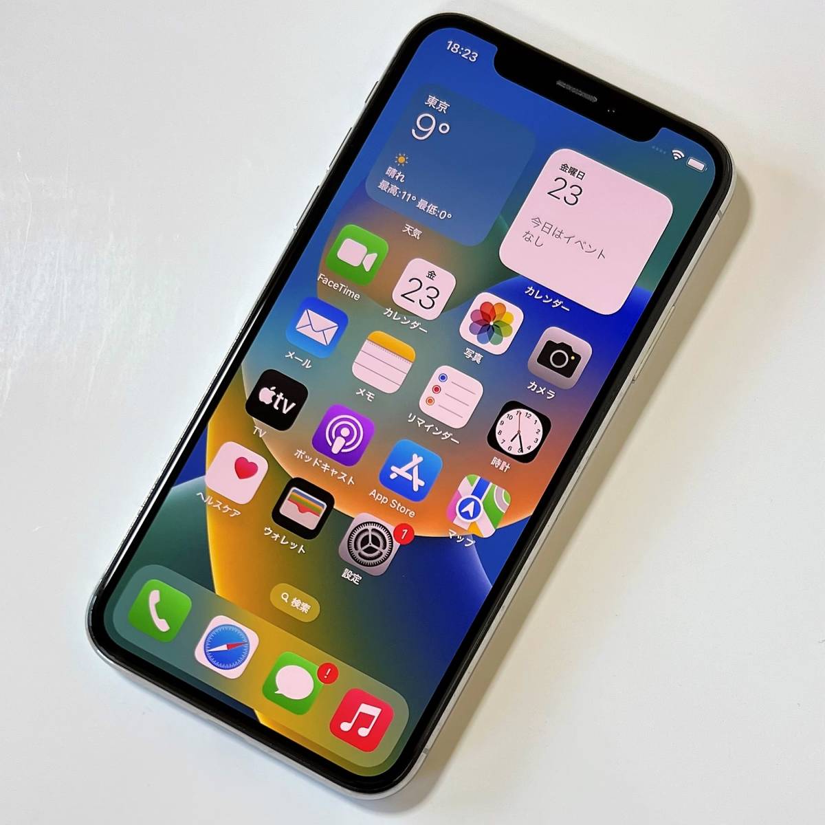 64GB シルバー SIMフリー アクティベーションロック解除済 iOS16.3.1