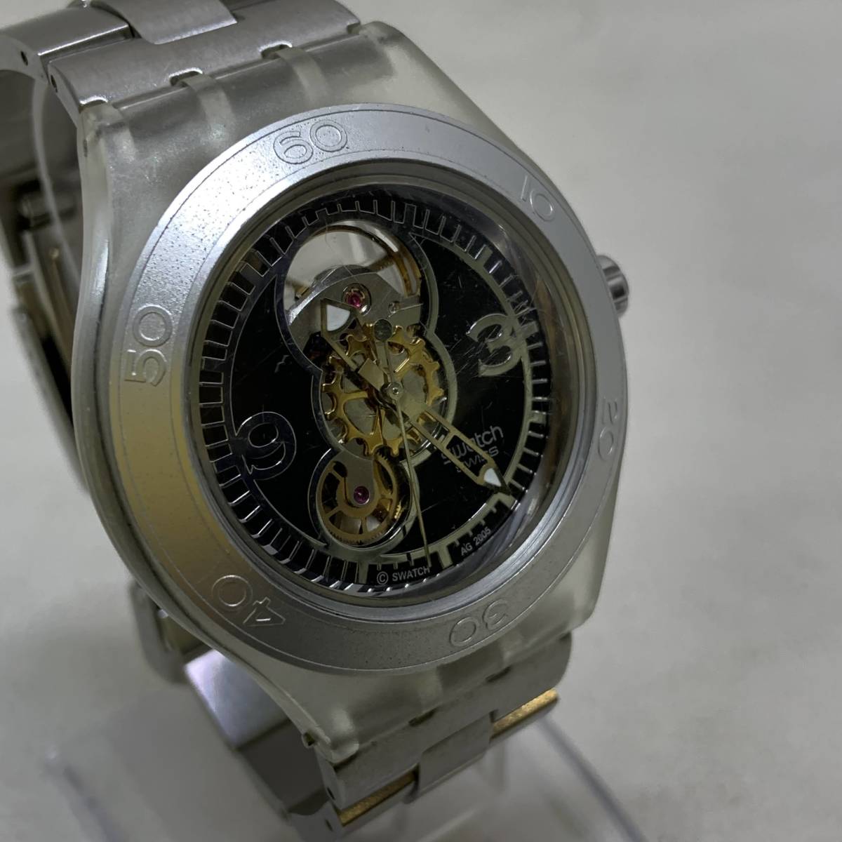 ▽swatch スウォッチ/IRONY アイロニー/diaphane automatic/21石/機械 