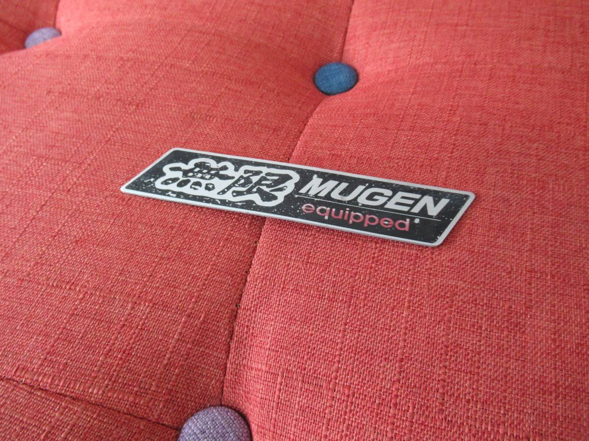 DEEPSRACING★EK9シビックタイプR 無限 mugen メタルプレート★検)EK2 EK3 EK4 SiR フェリオ EJ7クーペ B16A B16B