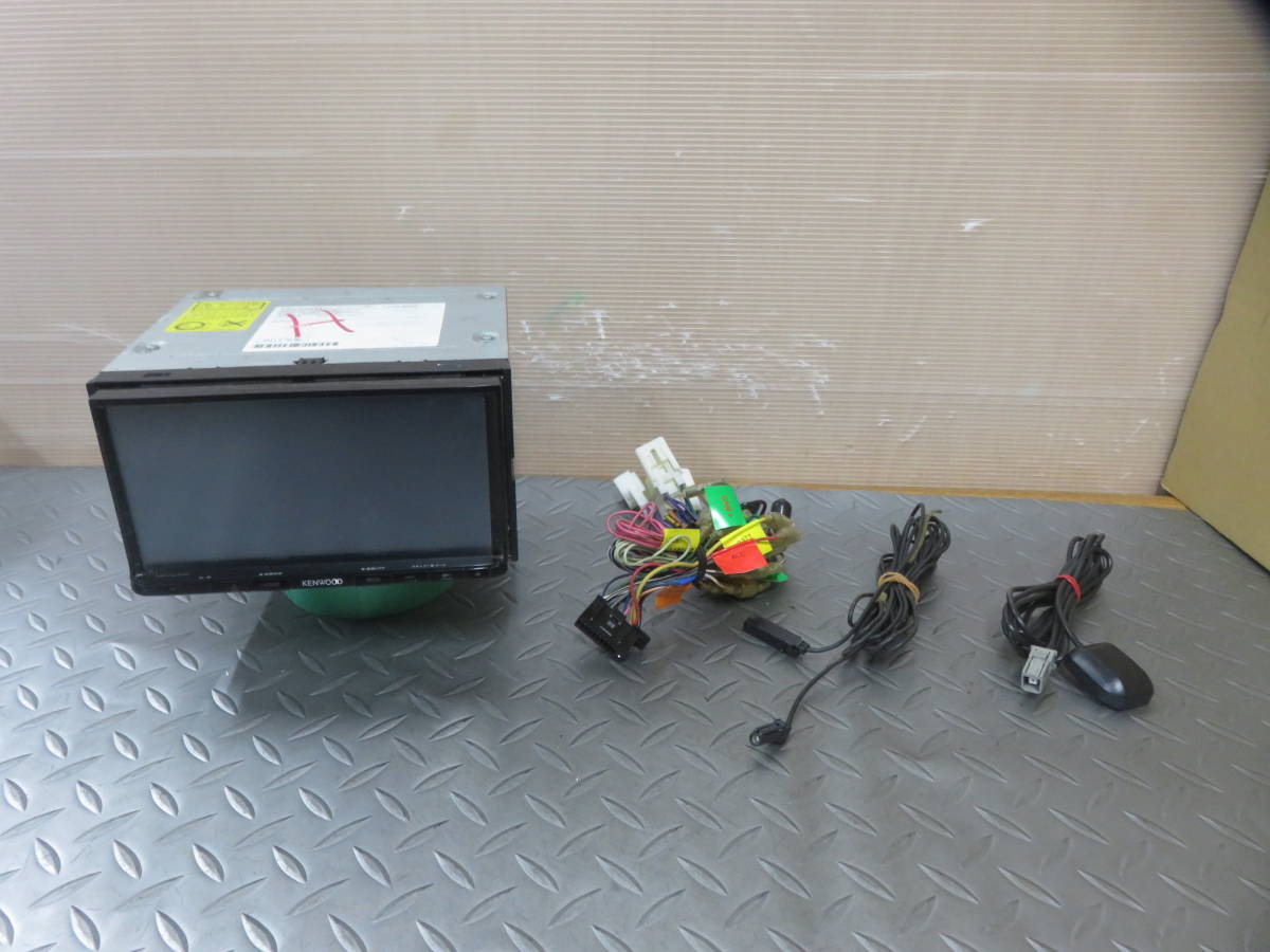 完動品保証付/W1742/ケンウッド 2014年 SDナビ高精細/MDV-L402 地デジワンセグTVチューナー内蔵 CD/DVD/SD USBスマホ対応/格安 配線付き