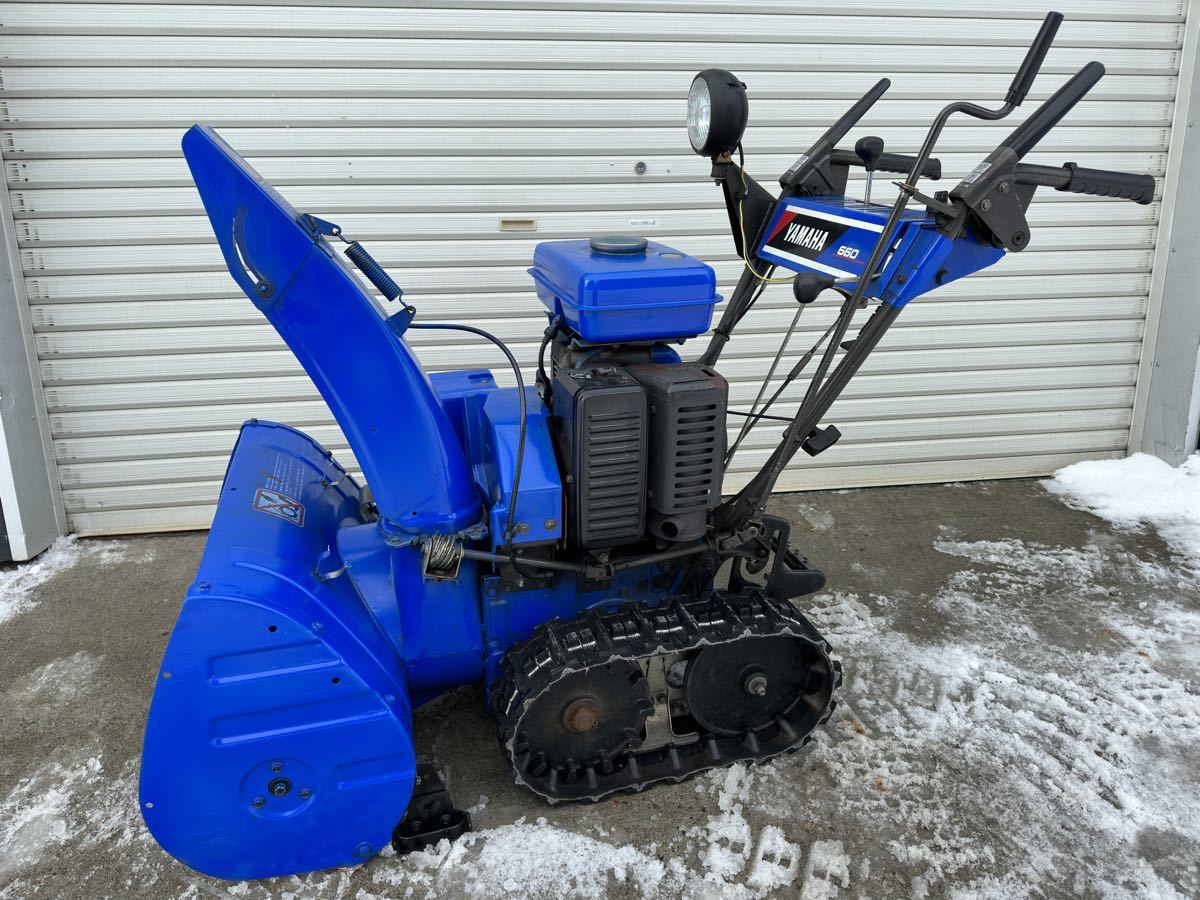 旭川発ヤマハ除雪機YSM660中古整備塗装済み Yahoo!オークション -除雪 