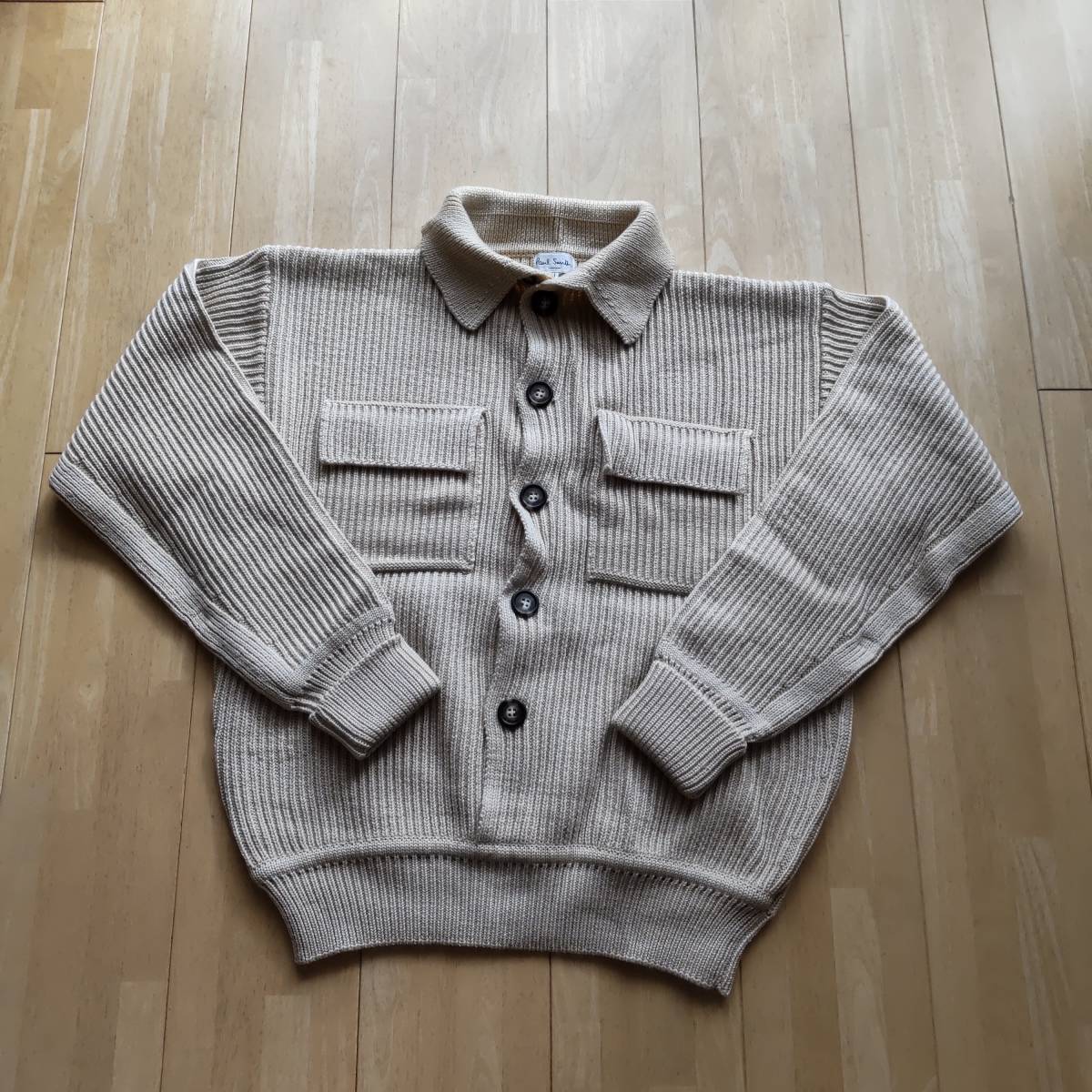  ポールスミス プルオーバーニット ベージュ Ｍ 93〜94年くらい(セーター)｜売買されたオークション情報、yahooの商品情報をアーカイブ公開 - オークファン 男性用