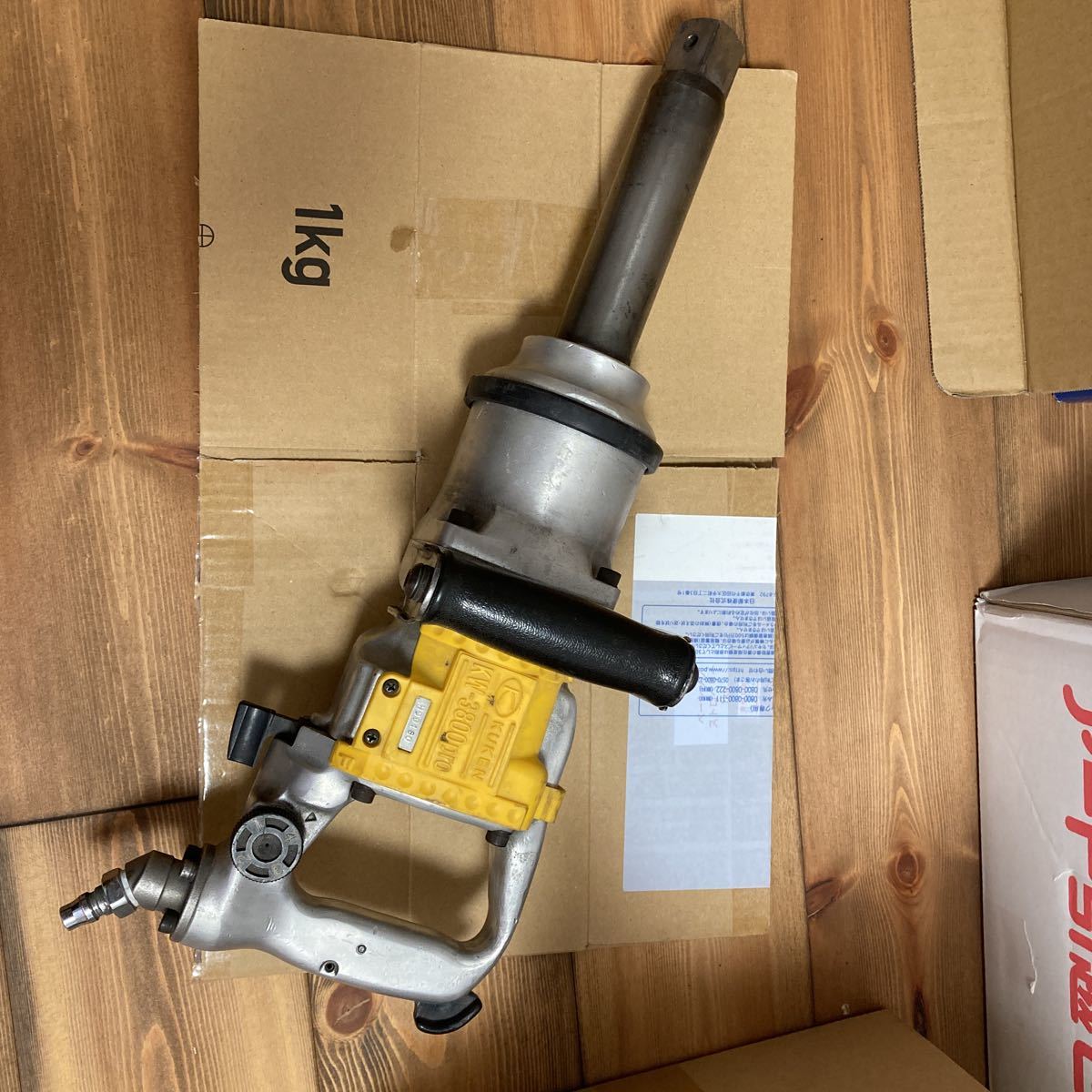 中古品】空研 常圧エアーインパクトレンチ KW-3800pro 差込25.4sq 楽天 