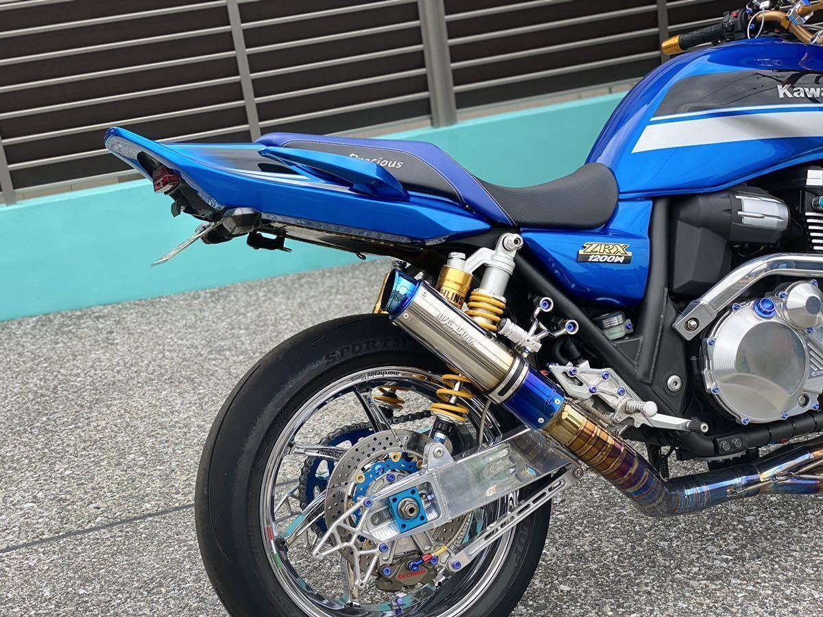 VERTIA ZRX1200 ダエグ DAEG FRP製 リアワイドテールカウル(リア