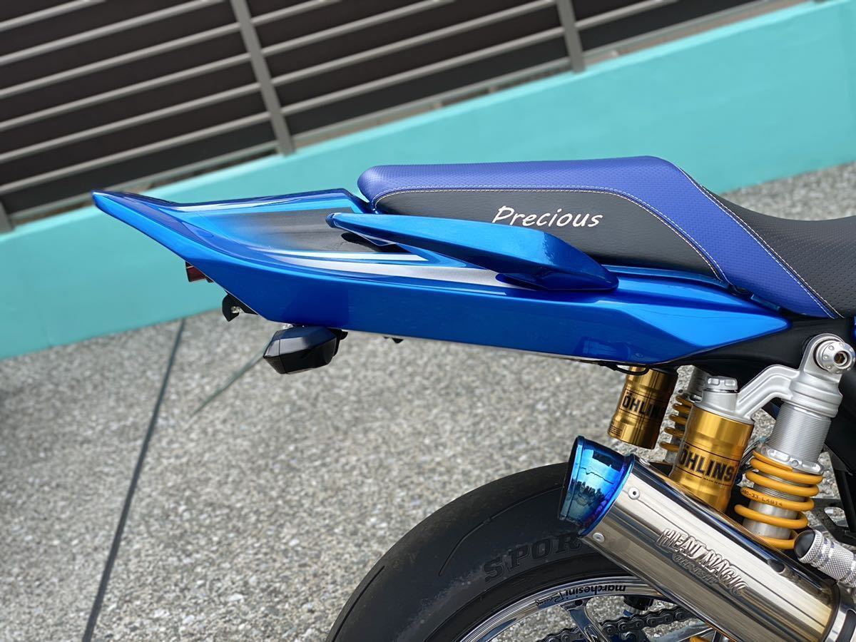 VERTIA ZRX1200 ダエグ DAEG FRP製 リアワイドテールカウル(リア