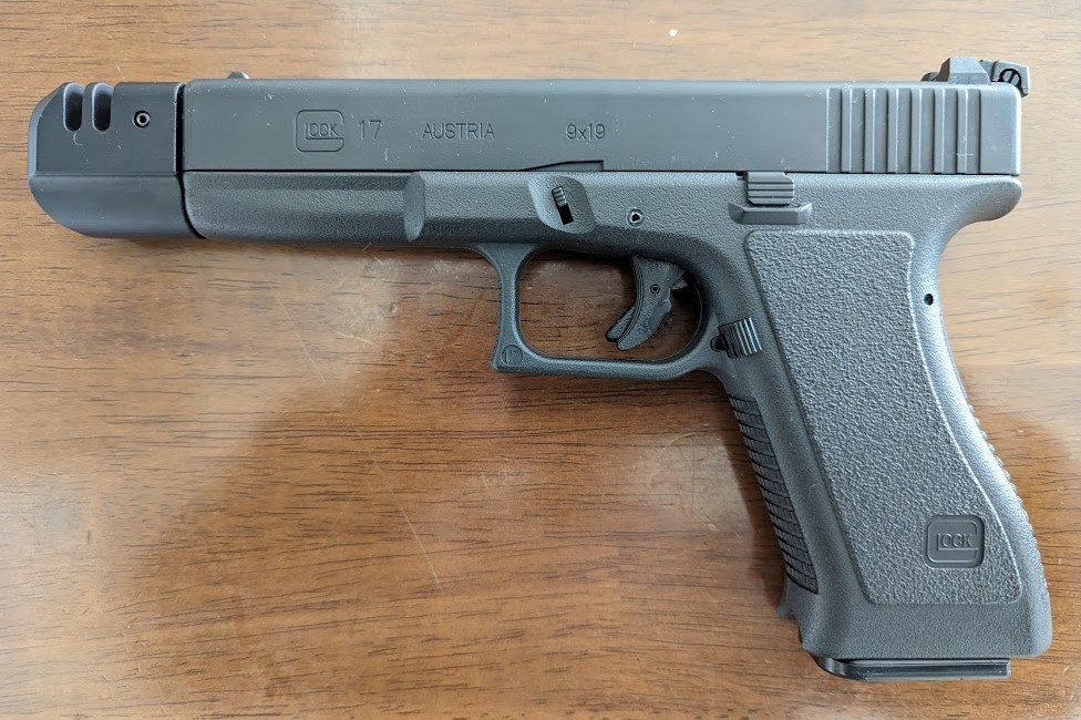 グロック17BLK-2/GLOCK 17-2☆コクサイ☆APS競技用銃/JASG検定合格証/ガスガン