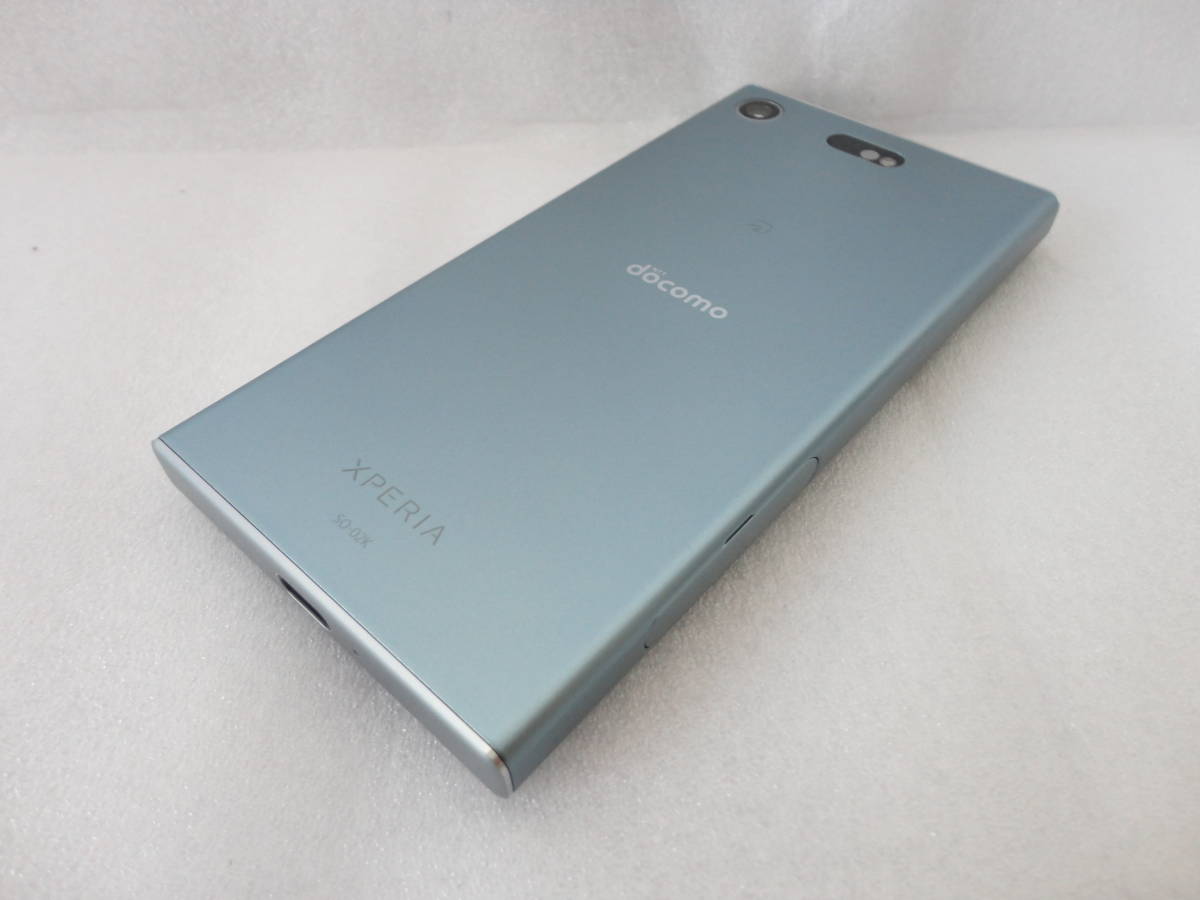 美品 SO-02K Xperia XZ1 Compact ホライズンブルー XZ1 Xperia Compact