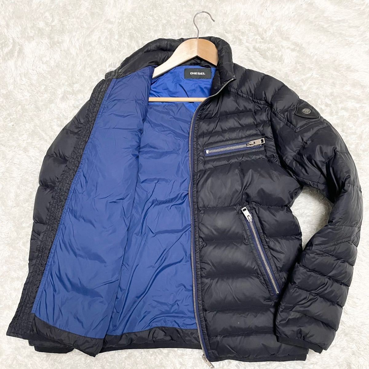 未使用級 ディーゼル『高級感溢れる一着』DIESEL ダウンジャケット 