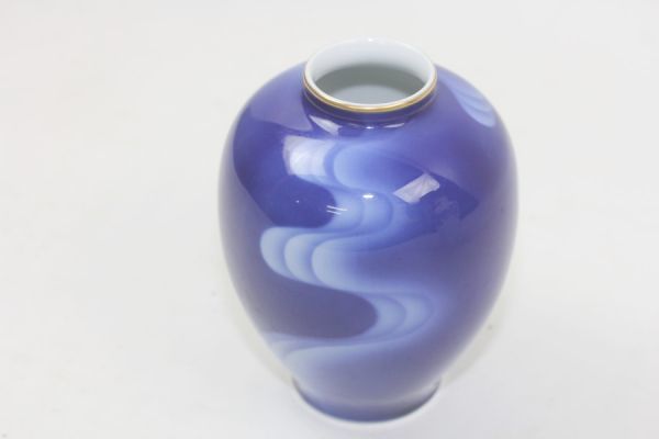 中古】深川製 深川製磁 有田焼 深川ブルー OKURA 大倉陶園 白磁 ブルー