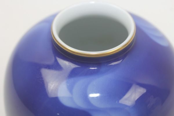 中古】深川製 深川製磁 有田焼 深川ブルー OKURA 大倉陶園 白磁 ブルー