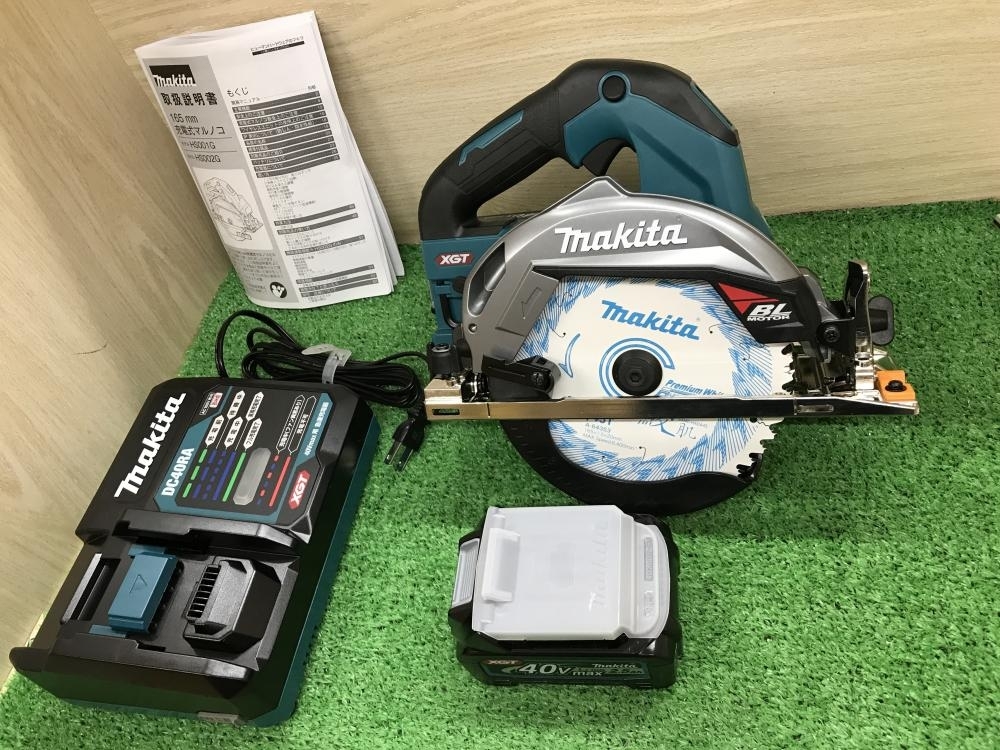 012◆未使用品◆マキタ makita 40Vmax充電式マルノコ HS001GRDX