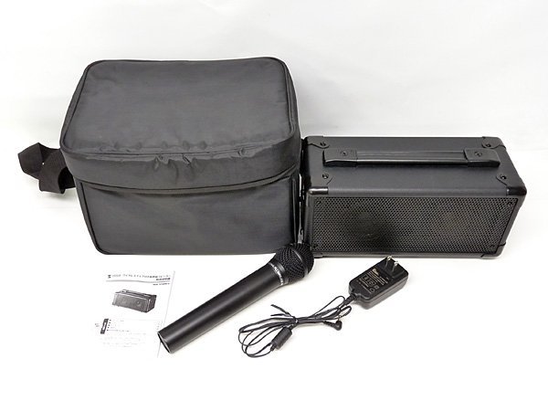 ＃サンワサプライ MM-SPAMP4 ワイヤレスマイク付き拡声器スピーカー