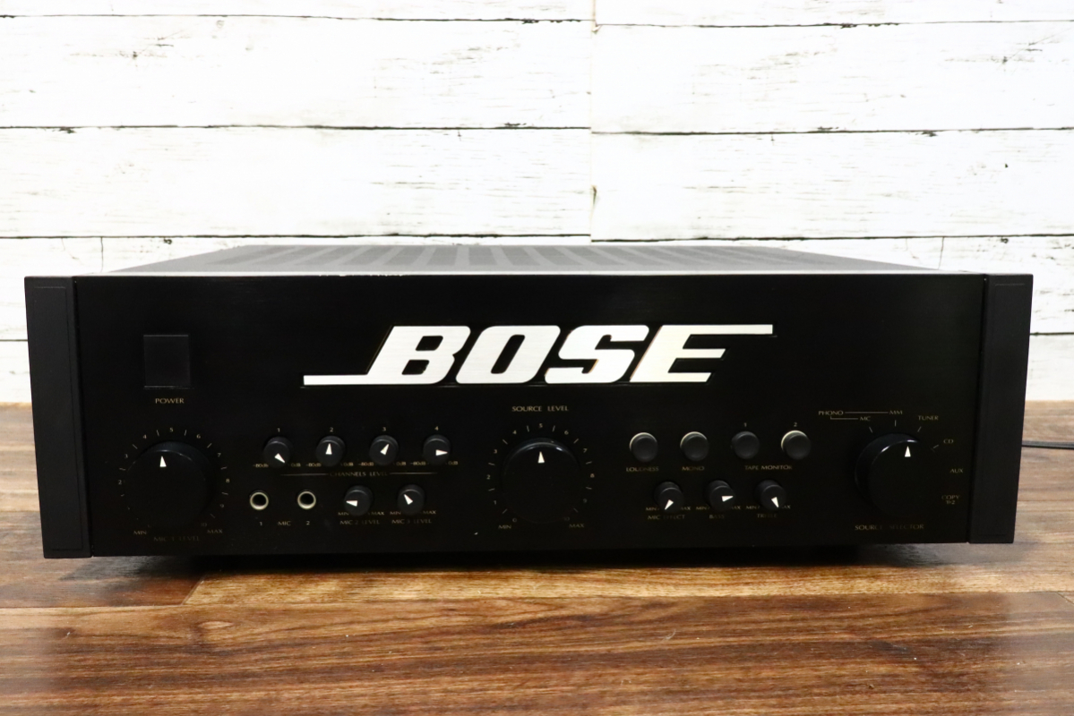 【ト長】BOSE プリメインアンプ 4702-2 ボーズ 4702-Ⅱ4チャンネル 4ch 通電確認OK オーディオ機器 IR379IOB95