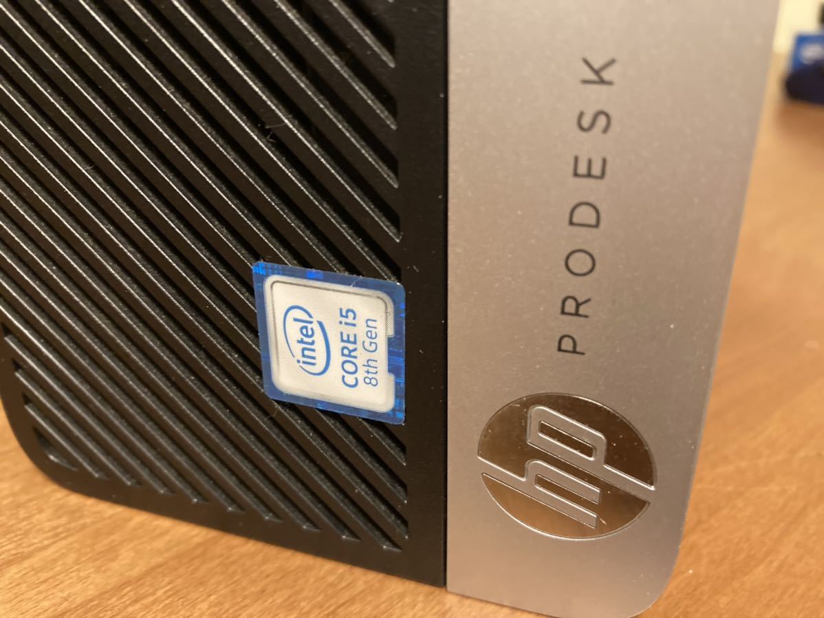 8世代！Core i5！HP ProDesk 600G4！本体のみジャンク品！ 8世代！Core