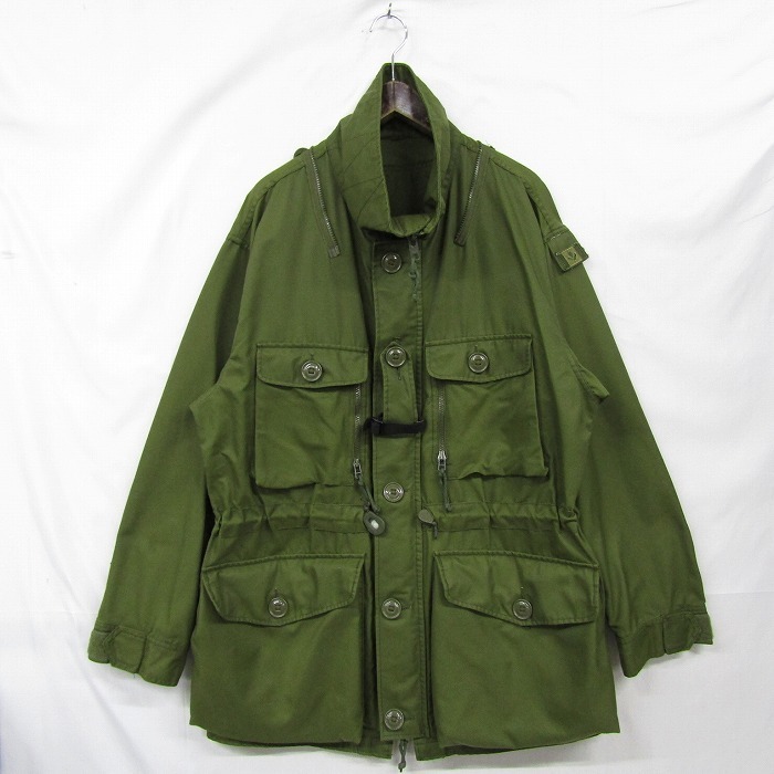 民間 カナダ軍 サイズ 7040 XL~ Canadian ARMY IECS コンバット ジャケット コート オリーブ 古着 ビンテージ ミリタリー 2D2711