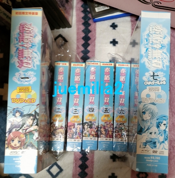 中古DVD「恋姫無双」初回版全7巻セット