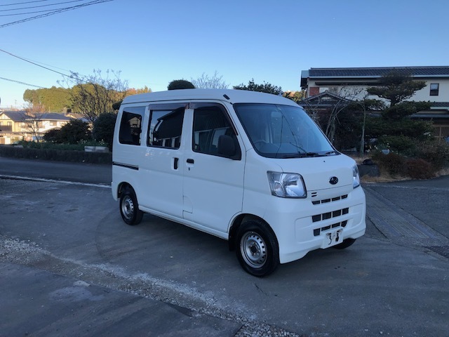 439】平成27年式 パートタイム4WD 5MT サンバーバン ハイゼットカーゴ