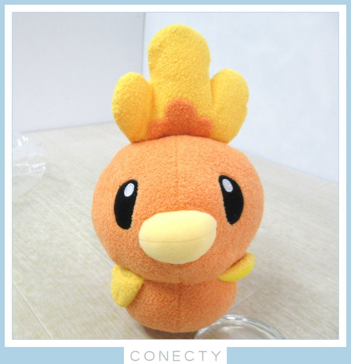 良品】初期 2004年 ポケモンセンター アチャモ ぬいぐるみ 紙タグ付