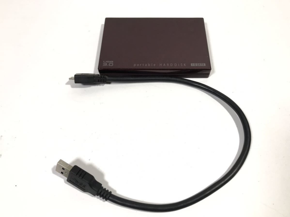 123004 I-O DATA アイオーデータ ポータブルハードディスク HDPC-UT1