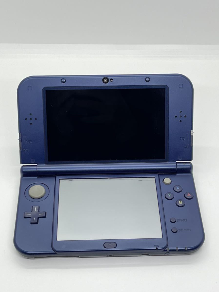 上画面ips液晶 Newニンテンドー3DS LL メタリックブルー 本体のみ LL