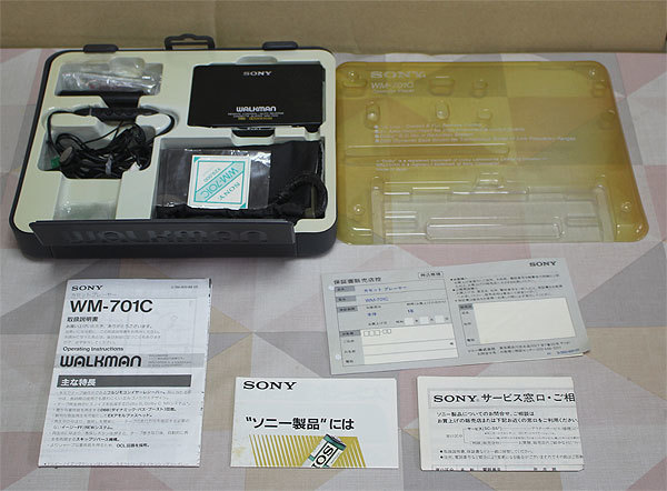 ジャンク ソニー ウォークマンWM-701C SONY カセットプレーヤー