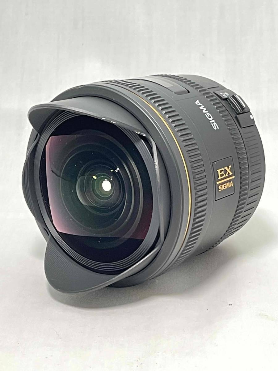 極上 美品 シグマ SIGMA 10mm F2.8 EX DC FISHEYE HSM 魚眼レンズ キャノン