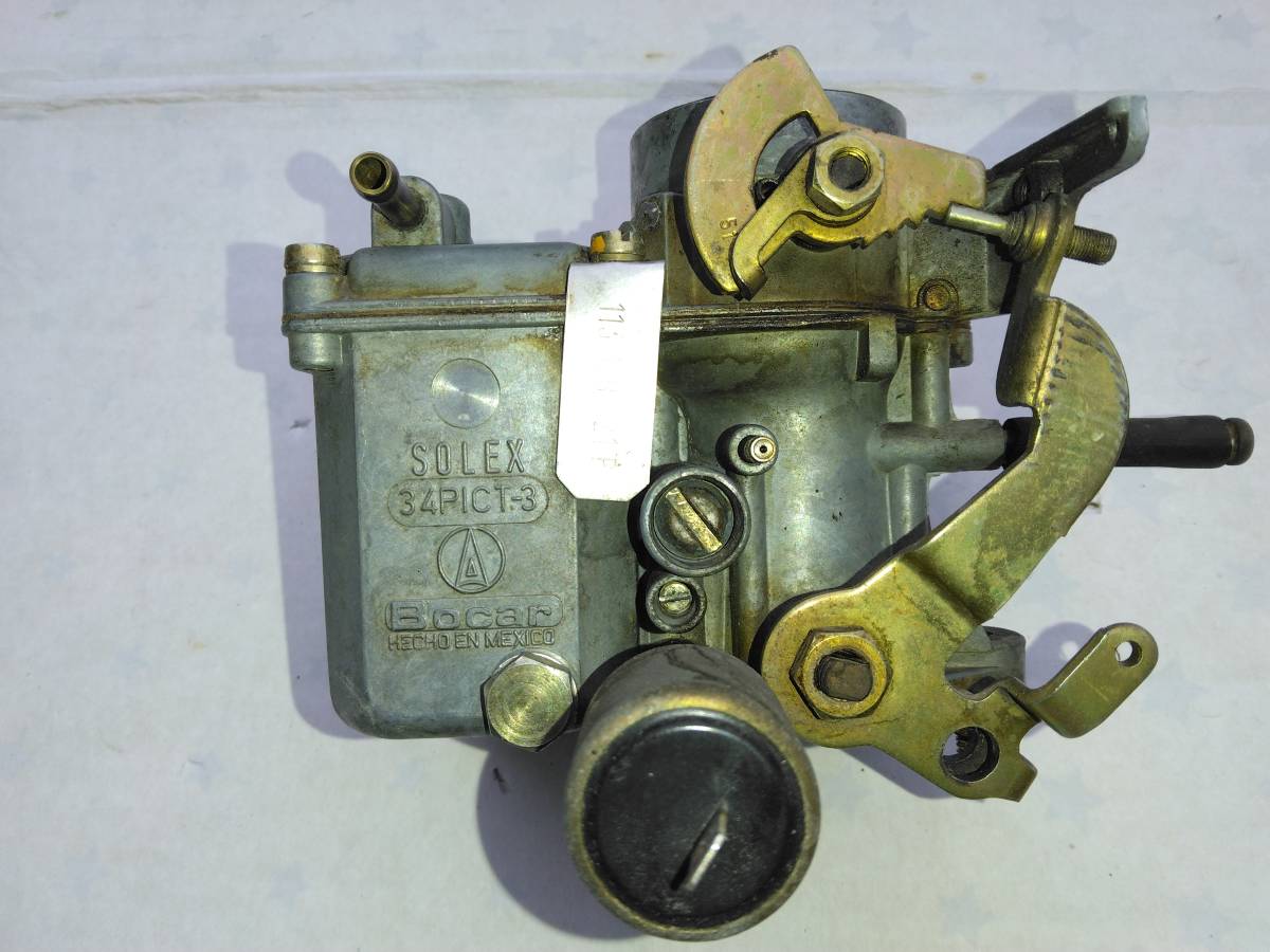 VW 空冷ビートル SOLEX ソレックス キャブレター 34PICT-3 実働車両 