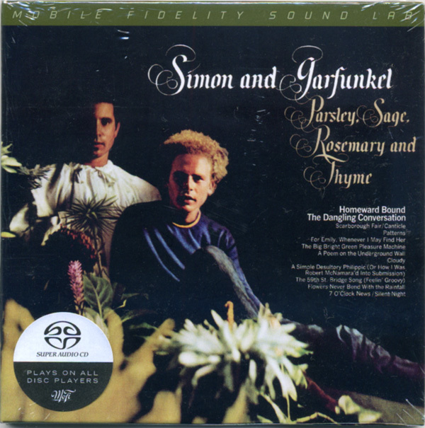 新品MFSL SACD SIMON GARFUNKEL PARSLEY SAGE ROSEMARY THYME サイモン ガーファンクル パセリ セージ ローズマリー アンド タイム DCC