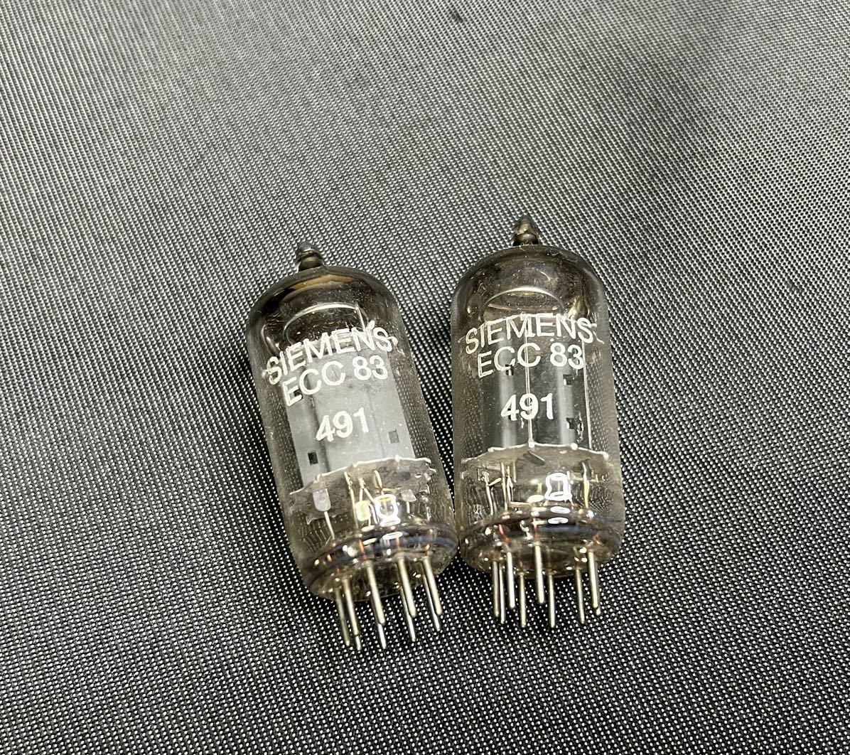 SIEMENS ECC83 真空管 2本 の入札履歴 - 入札者の順位