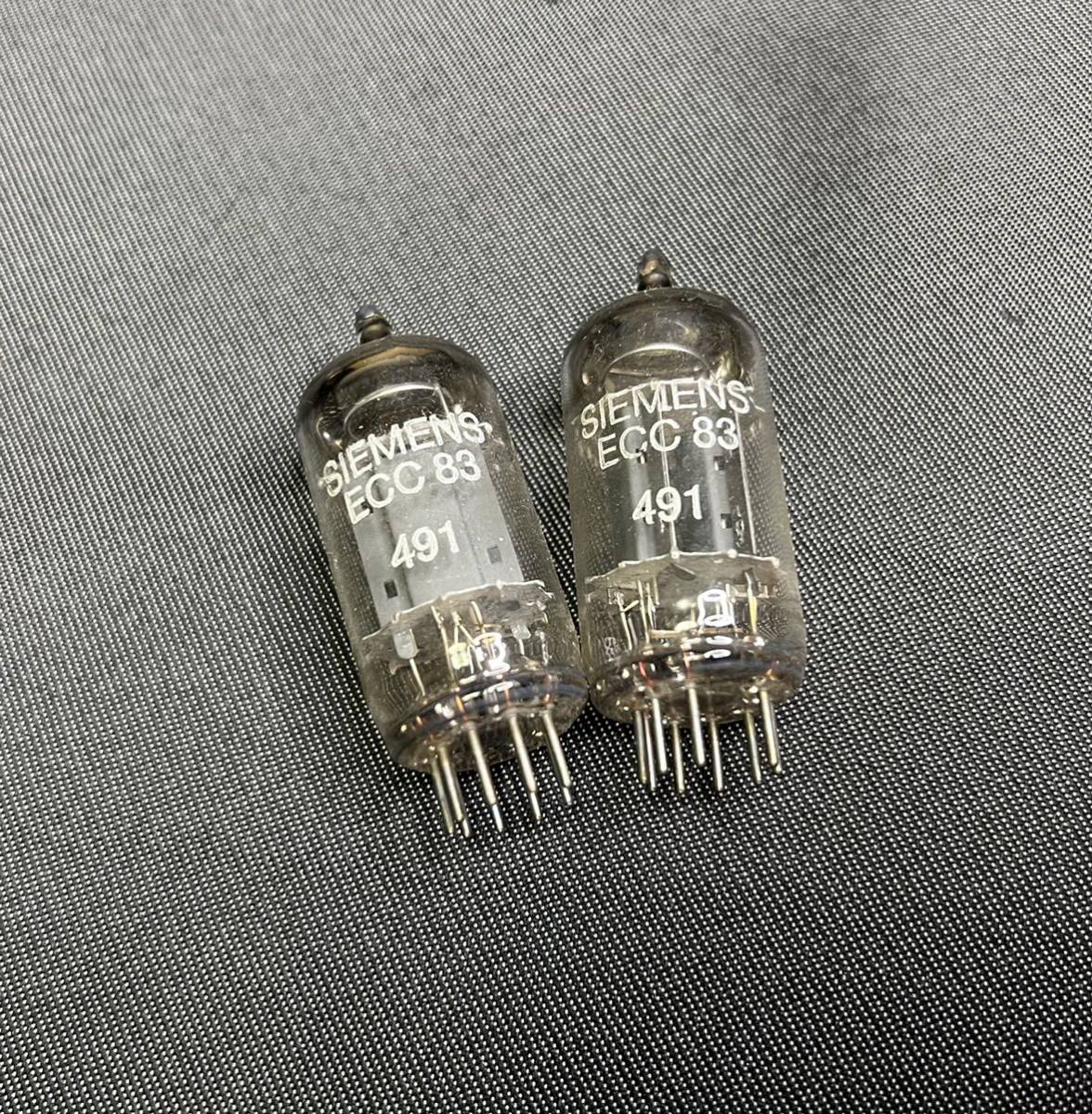 SIEMENS ECC83 真空管 2本 の入札履歴 - 入札者の順位