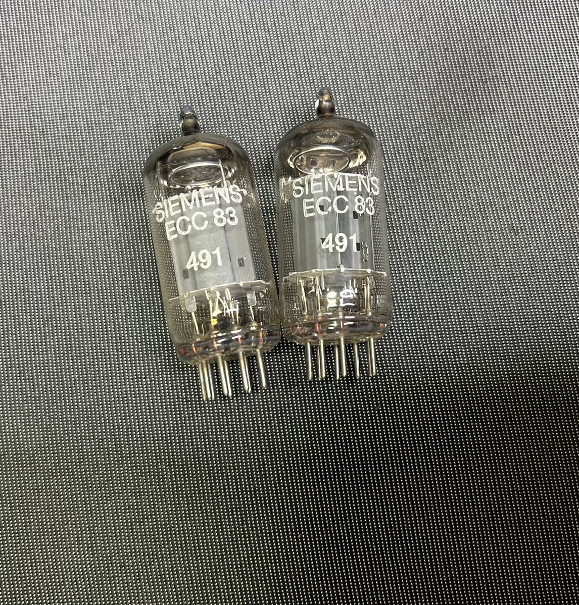 SIEMENS ECC83 真空管 2本 の入札履歴 - 入札者の順位