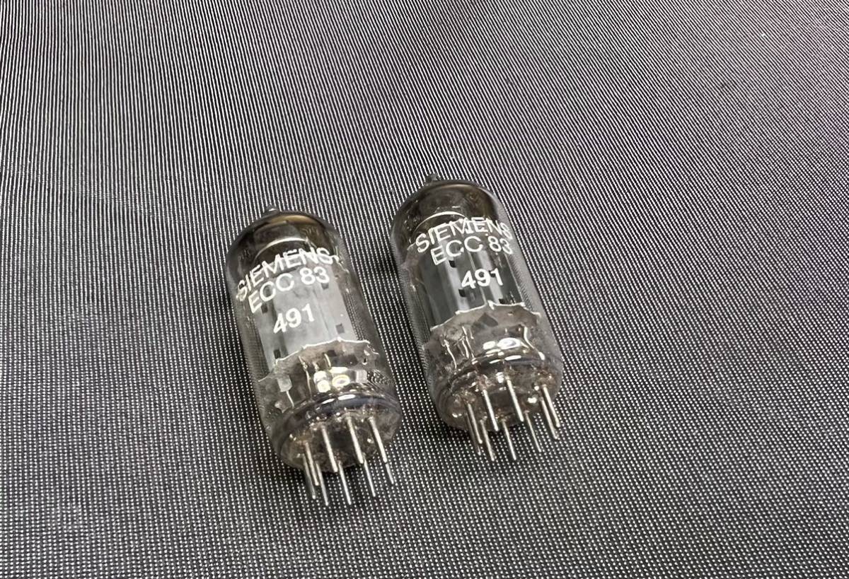 SIEMENS ECC83 真空管 2本 の入札履歴 - 入札者の順位