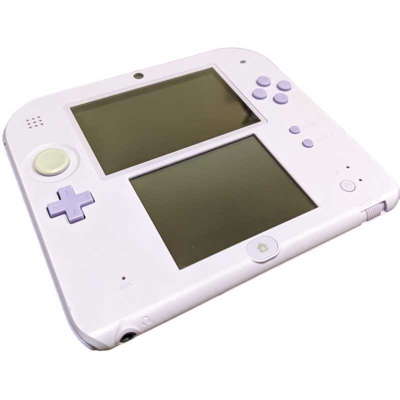 1円 Nintendo 2DS 任天堂2DS ラベンダー 希少 レア 美品 動作確認済み
