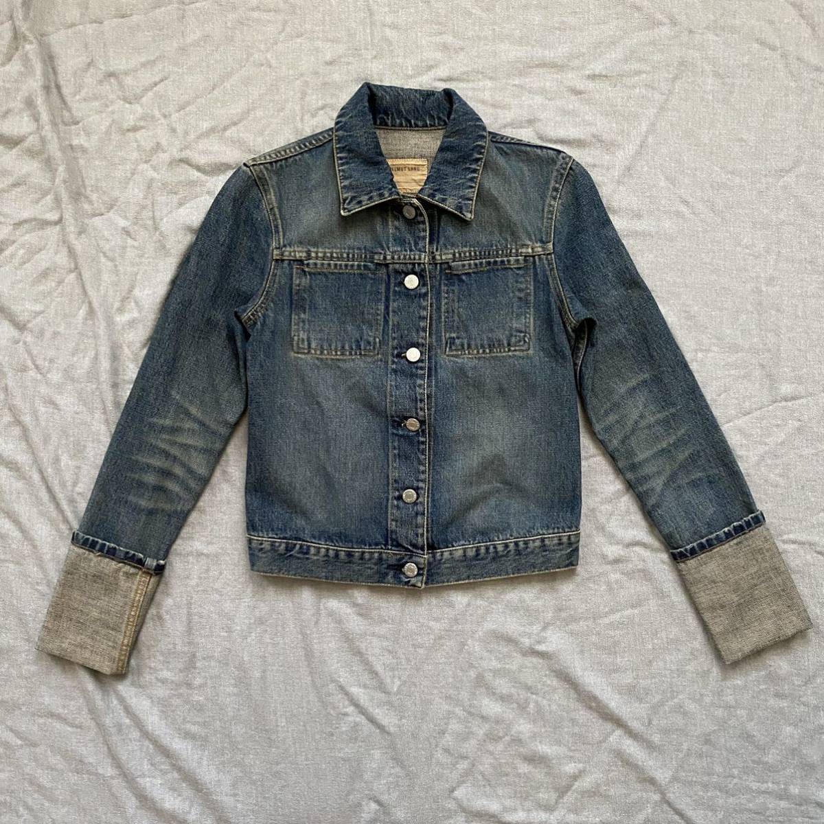 helmut lang デニムジャケット 本人気 archive size48