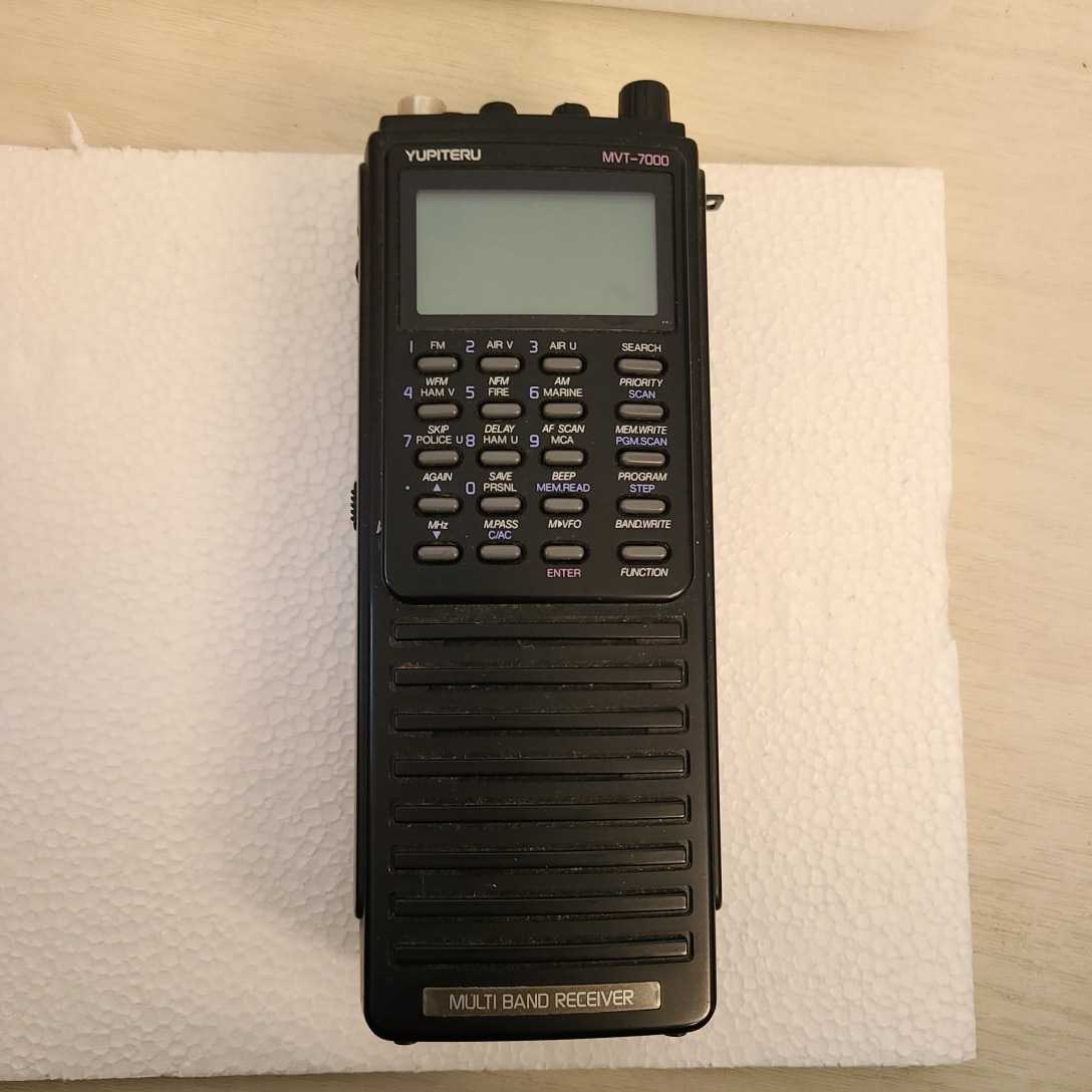 各付属品付き☆ユピテル マルチバンドレシーバー MVT-7000 マルチ