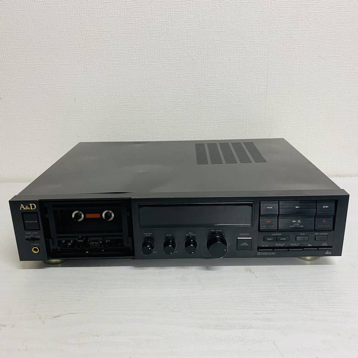 ジャンク】A&D GX-Z9000 カセットデッキ ジャンク 現状品 【公式通販】