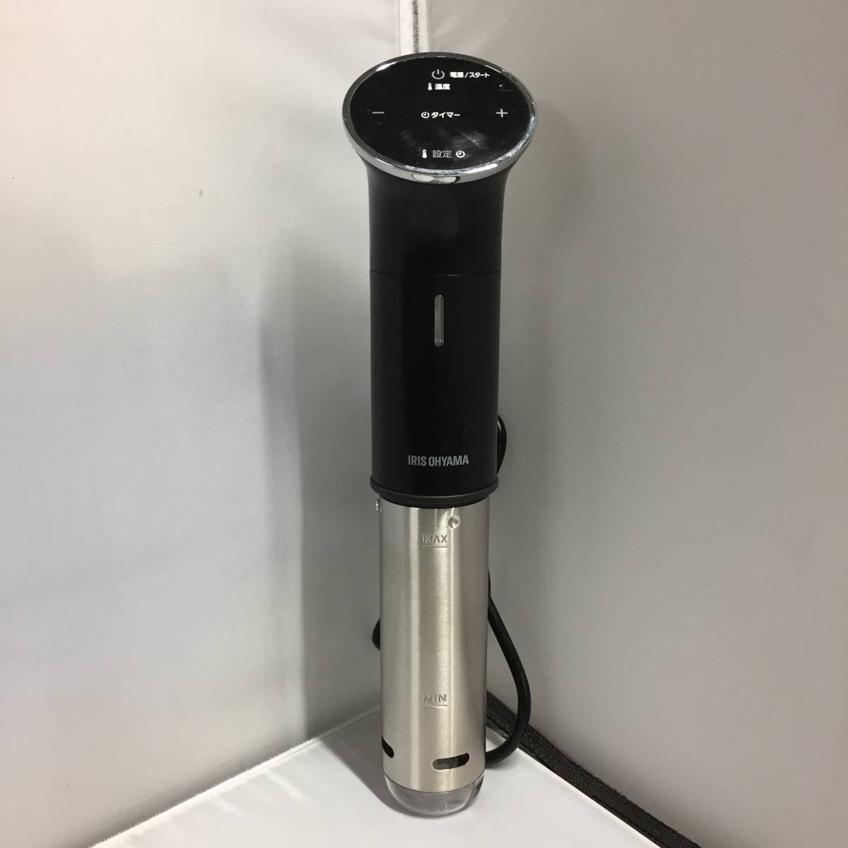 ●IRIS OHYAMA/アイリスオーヤマ LTC-01-B 低温調理器 2020年製　【23/0104/01