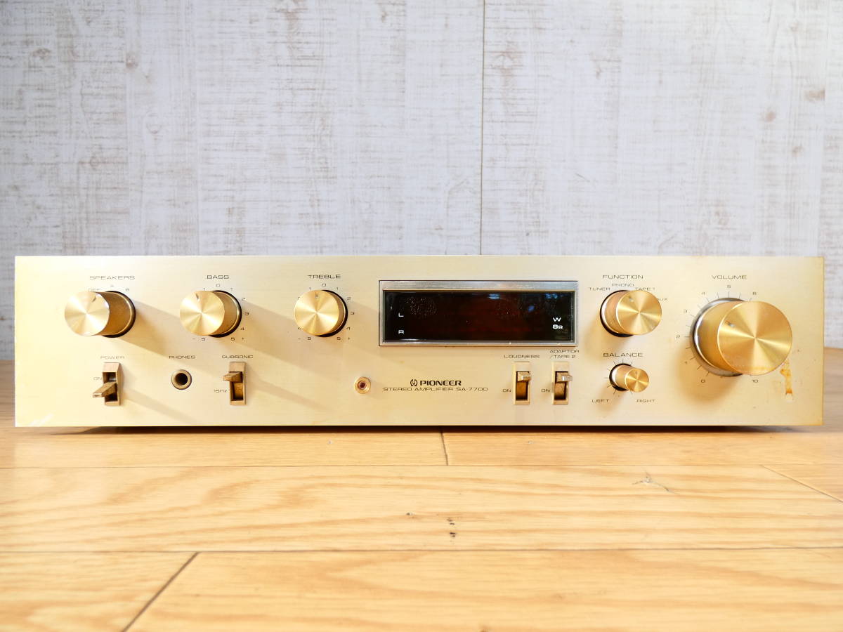 PIONEER PIONEER SA-7700 プリメインアンプ◇ジャンク品 パイオニア