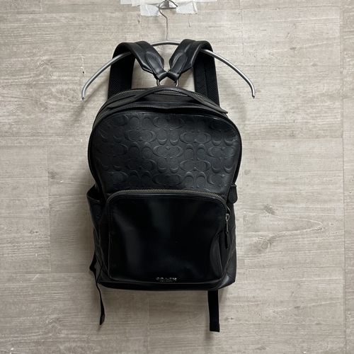 COACH コーチ シグネチャー バックパック リュック 【中目黒B1】 未 
