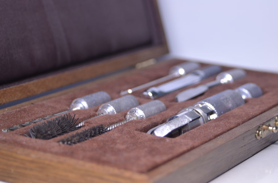 パイプ・クリーニング　７点セット　Pipe Service Set　木箱入り　リーマー等々