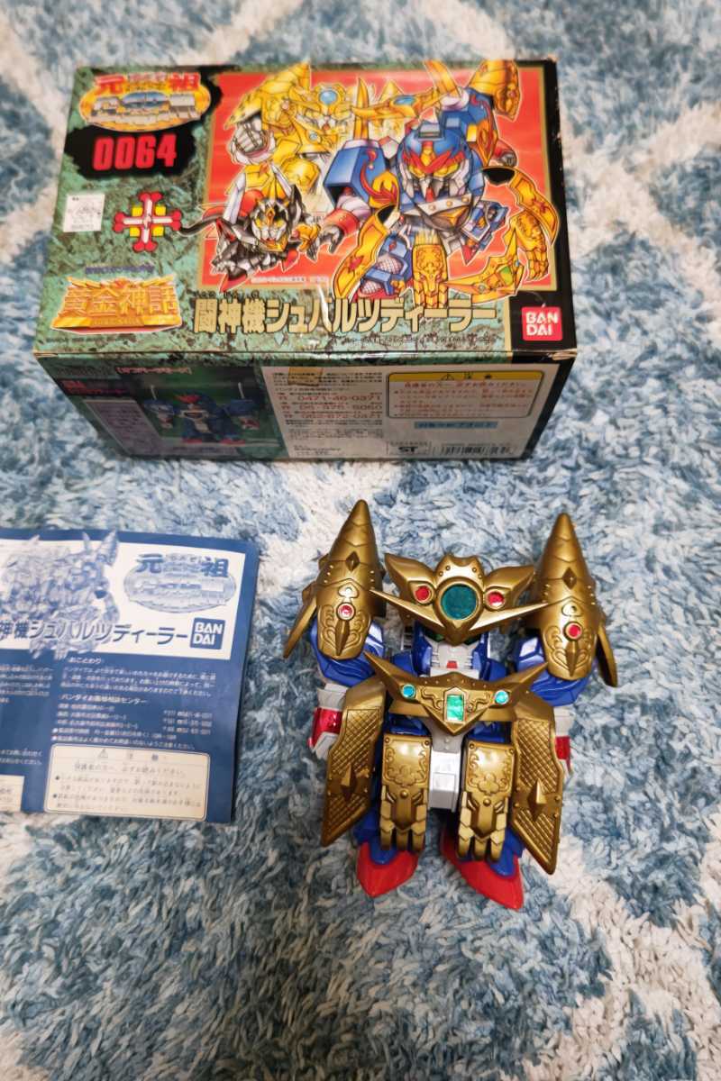 元祖SDガンダム 新SDガンダム外伝 黄金神話0064闘神機シュバルツディーラー 元祖 SDガンダム 闘神機シュバルツディーラー 黄金神話 ナイトガンダム