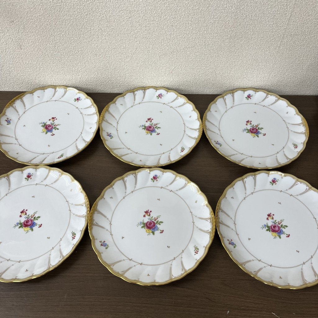 Noritake ノリタケ ダイヤモンドコレクション HANDPAINTED MINERVA ミネルバ プレート皿【61668】
