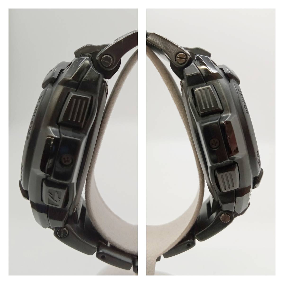CASIO カシオ G‐SHOCK ジーショック GMT-1200B-1AJF MT-G マルチバンド 