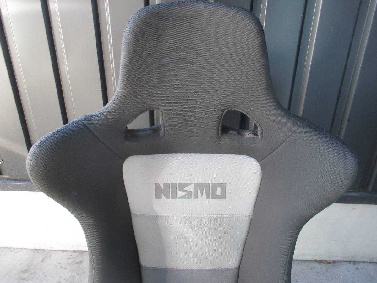 当時物】希少品 NISMO ニスモ 旧ロゴ フルバケットシート 超軽量 